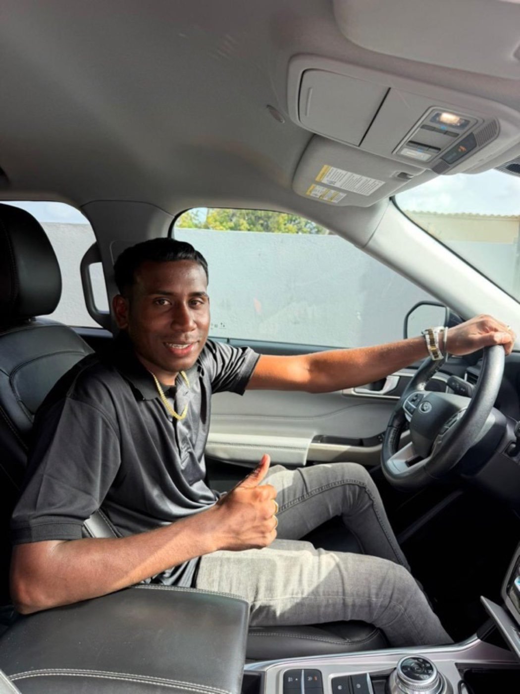 Press — professional driver